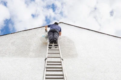 Peinture extérieure à Theizé — façades et ravalement